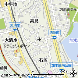 愛知県東海市加木屋町高見146周辺の地図