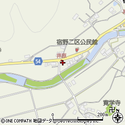 大阪府豊能郡能勢町宿野791周辺の地図