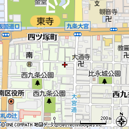 京都府京都市南区西九条南田町49周辺の地図