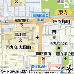 アスヴェル京都東寺前周辺の地図