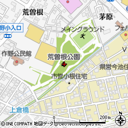 愛知県安城市住吉町小根32周辺の地図