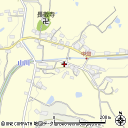 滋賀県甲賀市水口町中畑800周辺の地図