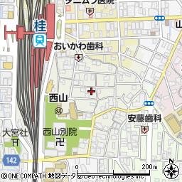 京都府京都市西京区川島北裏町63-3周辺の地図