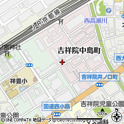 京都府京都市南区吉祥院中島町15-16周辺の地図