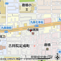 個別教育フレックス西大路校周辺の地図