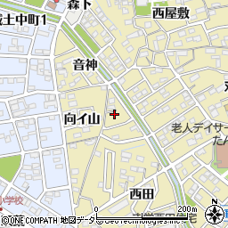 愛知県刈谷市野田町西田66周辺の地図