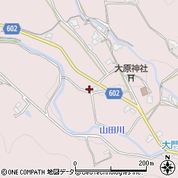 大阪府豊能郡能勢町山田390周辺の地図