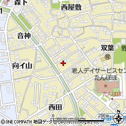 愛知県刈谷市野田町西田72-9周辺の地図