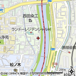 京都府京都市南区東九条北松ノ木町39-7周辺の地図