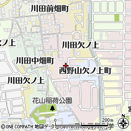 京都府京都市山科区西野山南畑町21-31周辺の地図