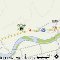 大阪府豊能郡能勢町宿野739周辺の地図