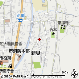 岡山県新見市新見455周辺の地図