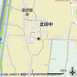 兵庫県神崎郡市川町北田中144周辺の地図
