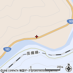 広島県庄原市西城町熊野69周辺の地図