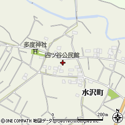 四ツ谷公民館周辺の地図