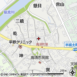 愛知県刈谷市高須町艮13周辺の地図