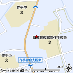 愛知県新城市作手高里木戸口31周辺の地図