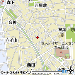 愛知県刈谷市野田町西田73周辺の地図