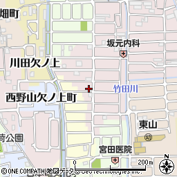 京都府京都市山科区西野大鳥井町118-41周辺の地図