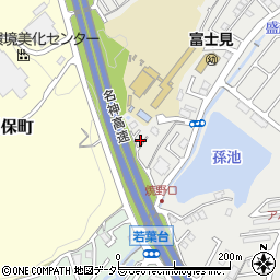 滋賀県大津市富士見台42-24周辺の地図