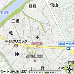 愛知県刈谷市高須町艮78周辺の地図