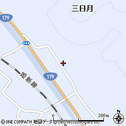 兵庫県佐用郡佐用町三日月572周辺の地図