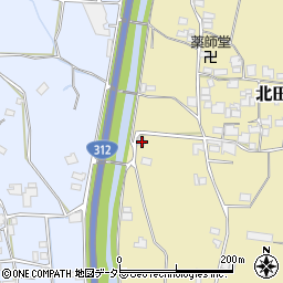 兵庫県神崎郡市川町北田中189周辺の地図