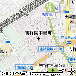 京都府京都市南区吉祥院中島町10周辺の地図
