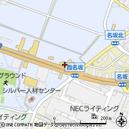 ＨｏｎｄａＣａｒｓ土山水口東店周辺の地図