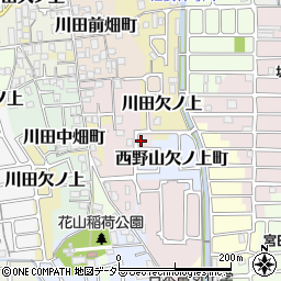 京都府京都市山科区西野山南畑町21-18周辺の地図