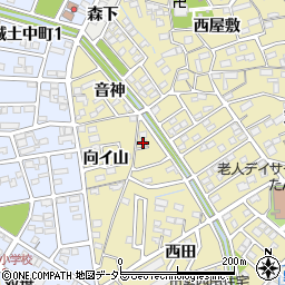 愛知県刈谷市野田町西田68周辺の地図