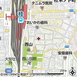 京都府京都市西京区川島北裏町64-3周辺の地図