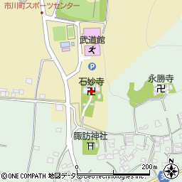 石妙寺周辺の地図
