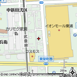 愛知県知多郡東浦町緒川旭10-12周辺の地図