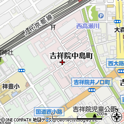 京都府京都市南区吉祥院中島町15周辺の地図