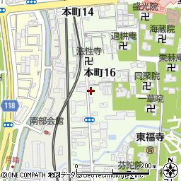 東福寺町家ｉｎｎ桜と月周辺の地図