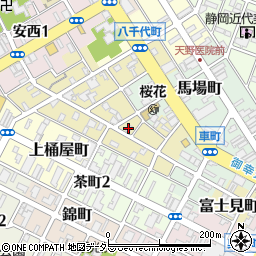 静岡県漬物商工業協同組合周辺の地図