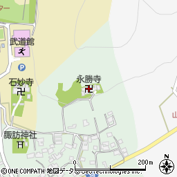 永勝寺周辺の地図
