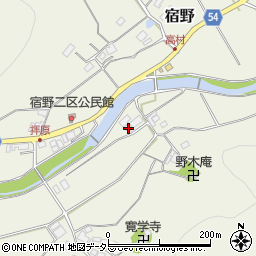 大阪府豊能郡能勢町宿野798周辺の地図