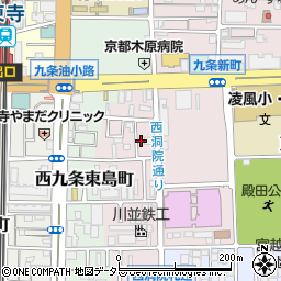 京都府京都市南区東九条西山町26周辺の地図