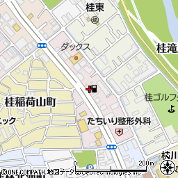 京都府京都市西京区桂西滝川町周辺の地図