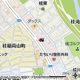 京都府京都市西京区桂西滝川町周辺の地図