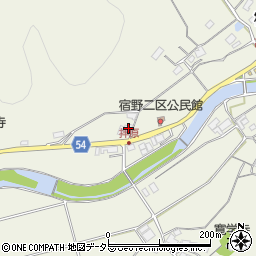 大阪府豊能郡能勢町宿野748周辺の地図