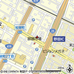 愛知県刈谷市松栄町1丁目10-11周辺の地図