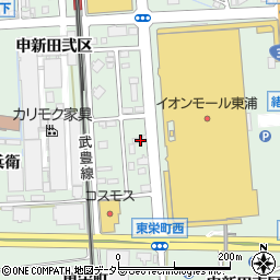 愛知県知多郡東浦町緒川旭10-3周辺の地図