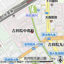 京都府京都市南区吉祥院中島町31周辺の地図