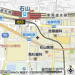 石山飯店ビル周辺の地図