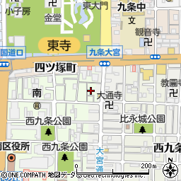 京都府京都市南区西九条南田町46周辺の地図