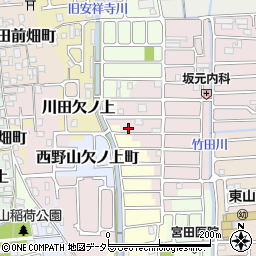 京都府京都市山科区西野大鳥井町118-68周辺の地図