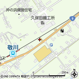 島根県江津市敬川町1282周辺の地図